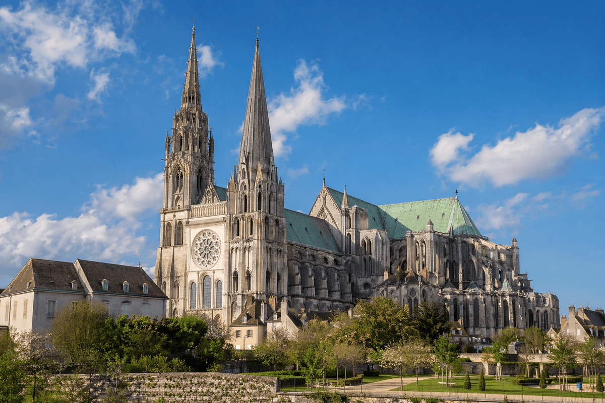 Visual credit thumbnail for Chartres Cathedral.