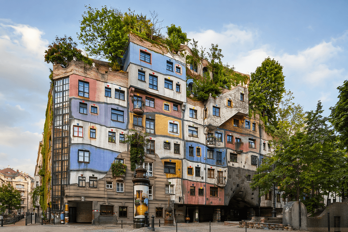 Visual credit thumbnail for Hundertwasserhaus.