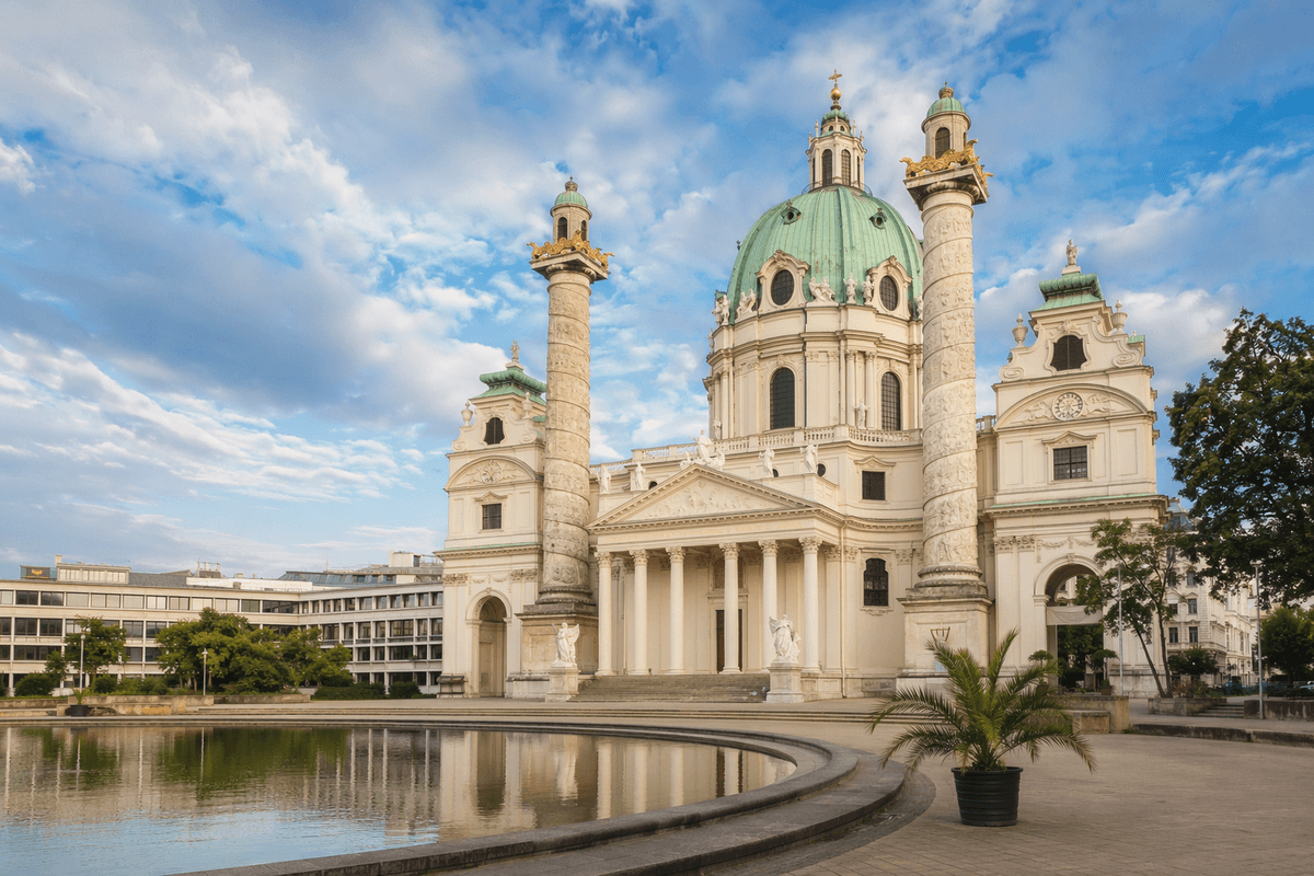 Visual credit thumbnail for Karlskirche.