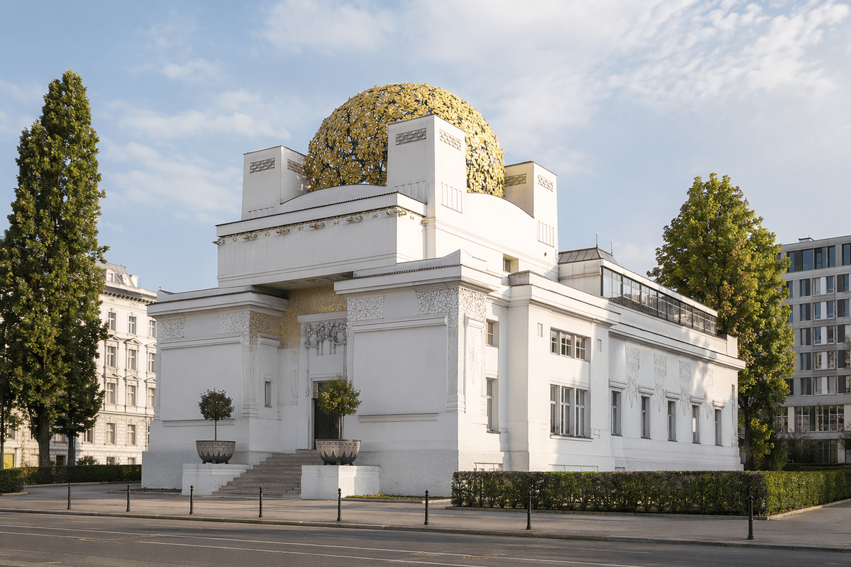 Visual credit thumbnail for Vienna Secession Building.